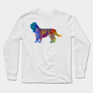 Grand Basset Griffon Vendeen in watercolor Long Sleeve T-Shirt